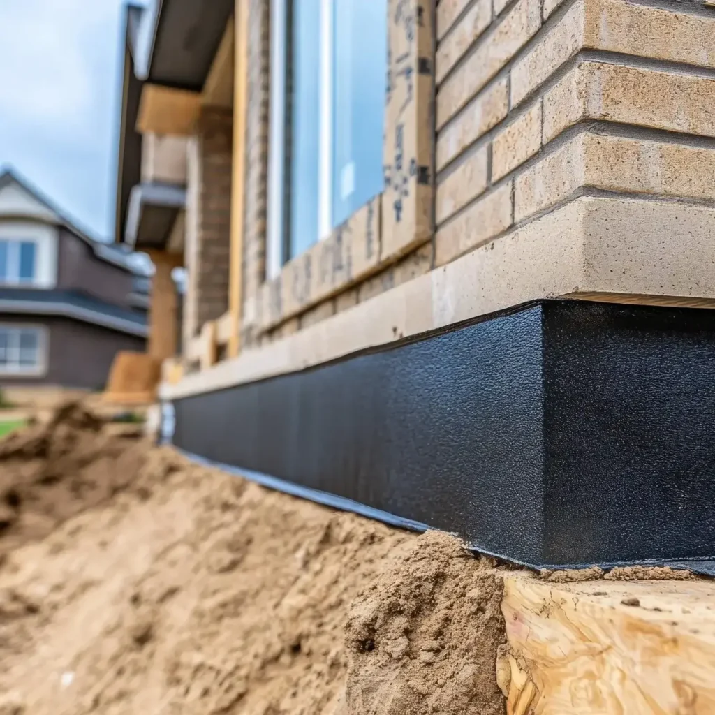 image of a house exterior and load bearing wall