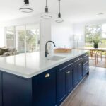 Image of a house cabinets and kitchen