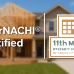 InterNACHI certified 11th month home inspection