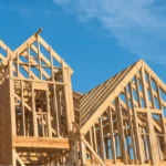 image of an under construction house