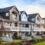 image of townhouses next to each other