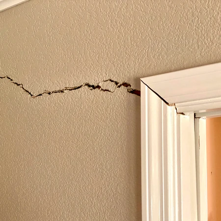 image of a Crack in Drywall