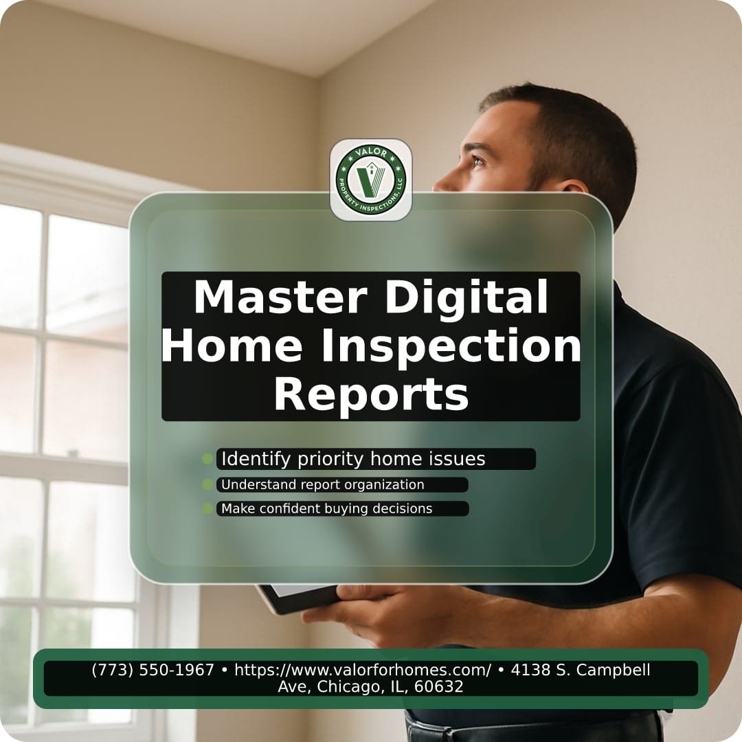 Illustration for How To Read Prioritize Issues In A Digital Home Inspection Report
