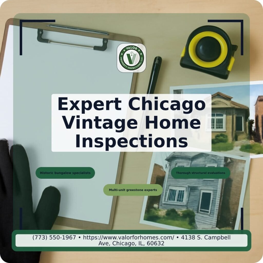 Illustration for Inspecting Historic Chicago Bungalows Vintage Multi-unit Greystones: Pre-Closing Checklist
